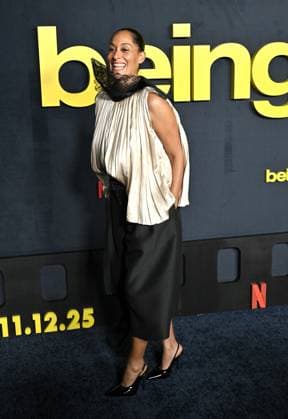 Netflix™s ˜Being Eddie™ Los Angeles Premiere Tracee Ellis Ross arriving to Netflix™s Being Eddie Los Angeles premiere held at the Netflix Tudum Theater on November 12, 2025 in Hollywood, Ca. Hollywood Netflix Tudum Theater California USA Copyright: xStarbuck AFF-USA.COMx