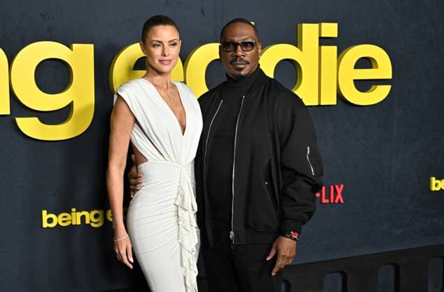Netflix™s ˜Being Eddie™ Los Angeles Premiere Paige Butcher and Eddie Murphy arriving to Netflix™s Being Eddie Los Angeles premiere held at the Netflix Tudum Theater on November 12, 2025 in Hollywood, Ca. Hollywood Netflix Tudum Theater California USA Copyright: xStarbuck AFF-USA.COMx
