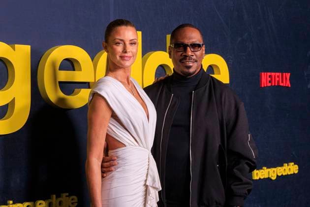 November 12, 2025, Los Angeles, California, USA: Paige Butcher and Eddie Murphy at the Netflix Being Eddie Premiere held on Wednesday November 12, 2025 at the Netflix Tudum Theater in Los Angeles, California. JAVIER ROJAS PI Los Angeles USA - ZUMAp124 20251112_zaa_p124_018 Copyright: xJavierxRojasx