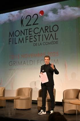 Ezio Greggio Launch and presentation of the Jury of the 22nd Monte Carlo Comedy Festival at the Grimaldi Forum in Monaco, November 12, 2025 Ezio Greggio, founder and president of the Festival, introduced the members of the Jury and the films in competition on stage in the Salle Camille Blanc of the Grimaldi Forum Actress Claudia Gerini, is President of the Jury, Franco Nero, Honorary President, Teresa Riott and Daniel McVicar make up this cinematic quartet. The Festivals aim is to promote and enhance the different genres of comedy through film premieres, Thanks to the commitment of Ezio Greggio and the late Mario Monicelli, co-founder of the event, comedy has gained a new appreciation even at prestigious festivals such as Cannes, Rome, Tur Copyright: xBrunoxBebertx xBestimagexBrunoxBebertx xBestimagex