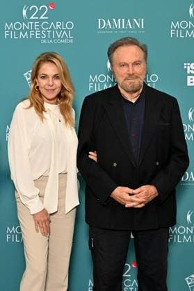 Claudia Gerini and Franco Nero Launch and presentation of the Jury for the 22nd Monte Carlo Comedy Festival at the Grimaldi Forum in Monaco, November 12, 2025 Ezio Greggio, the Festivals founder and president, introduced the Jury members and the films in competition on stage in the Salle Camille Blanc at the Grimaldi Forum Actress Claudia Gerini, is President of the Jury, Franco Nero, Honorary President, Teresa Riott and Daniel McVicar make up this cinematic quartet. The Festivals aim is to promote and enhance the different genres of comedy through film premieres, Thanks to the commitment of Ezio Greggio and the late Mario Monicelli, co-founder of the event, comedy has gained a new appreciation even at prestigious festivals such as Cannes, Copyright: xBrunoxBebertx xBestimagexBrunoxBebertx xBestimagex