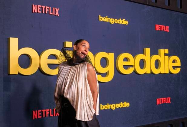 November 12, 2025, Los Angeles, California, USA: Netflix Being Eddie Premiere held on Wednesday November 12, 2025 at the Netflix Tudum Theater in Los Angeles, California. JAVIER ROJAS PI Los Angeles USA - ZUMAp124 20251112_zaa_p124_060 Copyright: xJavierxRojasx