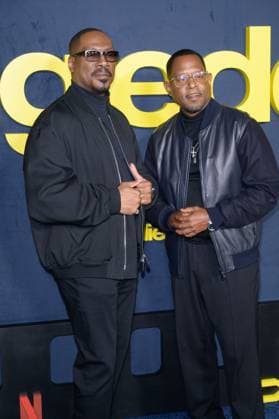 Being Eddie Premiere - Los Angeles, USA LOS ANGELES, USA. November 12, 2025: Eddie Murphy & Martin Lawrence at the premiere for Netflix s Being Eddie at the Tudum Theatre. Los Angeles CA USA  Copyright: xPaulxSmith Featureflashx