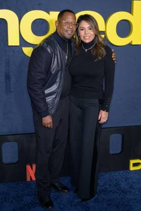 Being Eddie Premiere - Los Angeles, USA LOS ANGELES, USA. November 12, 2025: Martin Lawrence & Angie Gonzalez at the premiere for Netflix s Being Eddie at the Tudum Theatre. Los Angeles CA USA  Copyright: xPaulxSmith Featureflashx