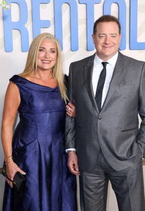 Rental Family Los Angeles Premiere, Los Angeles, USA - 12 Nov 2025 Jeanne Moore and Brendan Fraser at the Los Angeles premiere of Rental Family held at the DGA Theater in Hollywood, USA on November 12, 2025., Credit:Lumeimages.com Avalon USA, California, Los Angeles, Hollywood, CA, USA Copyright: xLumeimages.comx xAvalonx 1052146706