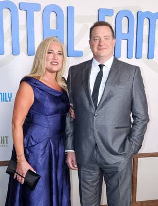 Rental Family Los Angeles Premiere, Los Angeles, USA - 12 Nov 2025 Jeanne Moore and Brendan Fraser at the Los Angeles premiere of Rental Family held at the DGA Theater in Hollywood, USA on November 12, 2025., Credit:Lumeimages.com Avalon USA, California, Los Angeles, Hollywood, CA, USA Copyright: xLumeimages.comx xAvalonx 1052147145