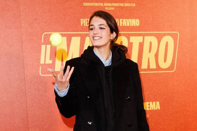 News - Il Maestro - Photocall Greta Ferro attends the Il Maestro photocall at Cinema Anteo on November 12, 2025 in Milan, Italy. Photo: Cinzia Camela. Milan Cinema Anteo Italy Copyright: xCinziaxCamelax xLiveMediax LPN_2141375