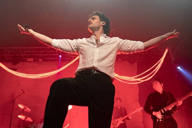James Marriott performs at O2 Academy in Birmingham 12 November 2025: Swiss born English singer songwriter James Marriott performs live at The O2 Academy, Birmingham, UK., Credit:Stuart Hogben Avalon  Copyright: xStuartxHogbenx xAvalonx 1052099051