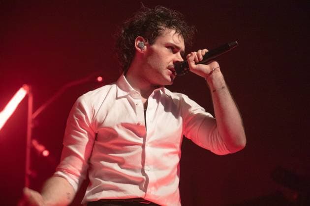 James Marriott performs at O2 Academy in Birmingham 12 November 2025: Swiss born English singer songwriter James Marriott performs live at The O2 Academy, Birmingham, UK., Credit:Stuart Hogben Avalon  Copyright: xStuartxHogbenx xAvalonx 1052099060