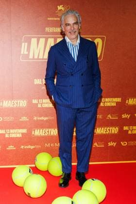 News - Il Maestro - Photocall Andrea Di Stefano attends the Il Maestro photocall at Cinema Anteo on November 12, 2025 in Milan, Italy. Photo: Cinzia Camela. Milan Cinema Anteo Italy Copyright: xCinziaxCamelax xLiveMediax LPN_2141483