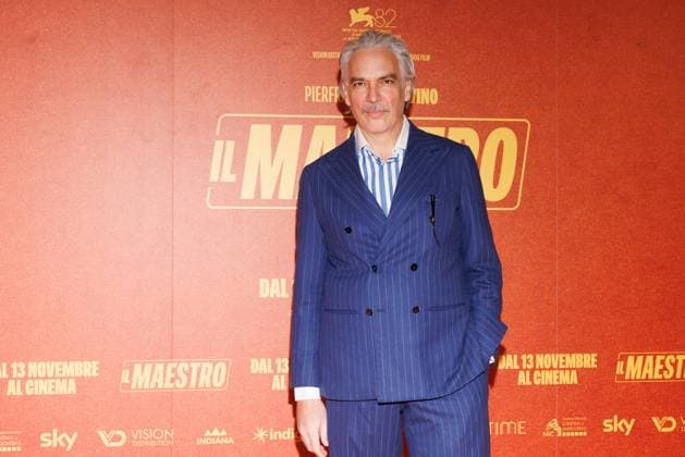 News - Il Maestro - Photocall Andrea Di Stefano attends the Il Maestro photocall at Cinema Anteo on November 12, 2025 in Milan, Italy. Photo: Cinzia Camela. Milan Cinema Anteo Italy Copyright: xCinziaxCamelax xLiveMediax LPN_2141487