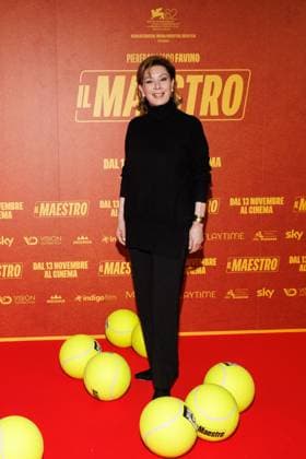 News - Il Maestro - Photocall Edwige Fenech attends the Il Maestro photocall at Cinema Anteo on November 12, 2025 in Milan, Italy. Photo: Cinzia Camela. Milan Cinema Anteo Italy Copyright: xCinziaxCamelax xLiveMediax LPN_2141492