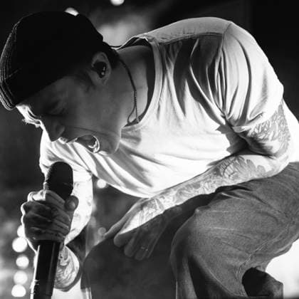 Konzert der The plot in you in Berlin Konzert der US-amerikanischen Metalcore Band The Plot in You, um Sänger und Gründer der Band Landon Tewers, am 13.11.2025 in der Berliner Uber Eats Music Hall., Berlin Berlin Deutschland Friedrichshain