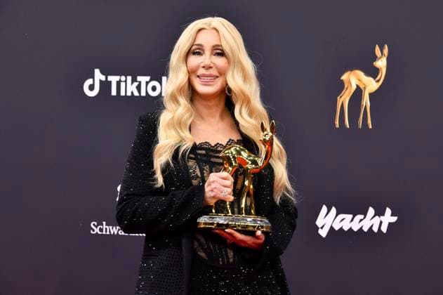 Cher bei der 77. Bambi-Verleihung 2025 in den Bavaria Filmstudios. München, 13.11.2025