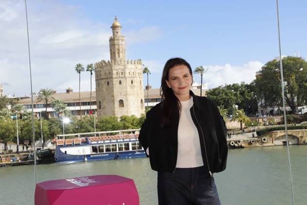 Juliette Binoche poses in Seville on the occasion of the Seville Film Festival, Friday, November 14, 2025 Cordon Press 