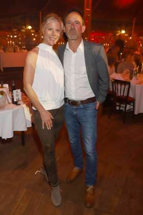 abb Palazzo- Nicolas Koenig mit Frau Nina bei der Premiere von Cornelia Poletto 10. Dinner Show PALAZZO Hier und Jetzt am 13.11.2025 in Hamburg Hamburg Deutschland