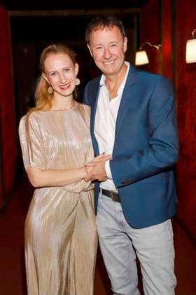 abb Palazzo- Johanna Braum, Frederik Braun bei der Premiere von Cornelia Poletto 10. Dinner Show PALAZZO Hier und Jetzt am 13.11.2025 in Hamburg Hamburg Deutschland