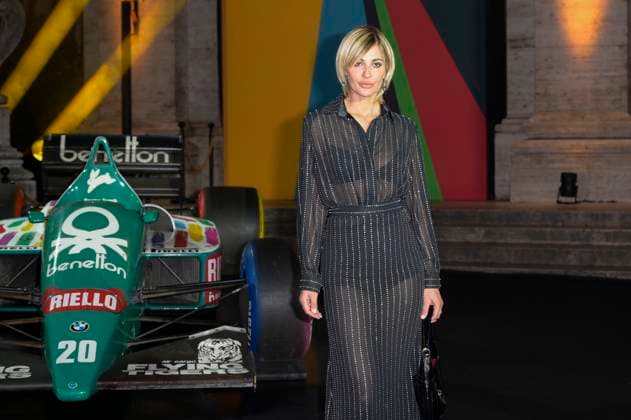 Sveva Alviti bei der Premiere der Sky-Dokumentation Benetton Formula im Space Cinema Moderno. Rom, 13.11.2025
