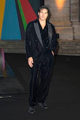 Cristiano Caccamo bei der Premiere der Sky-Dokumentation Benetton Formula im Space Cinema Moderno. Rom, 13.11.2025