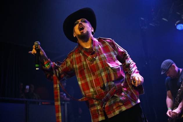 ˜I Love Jamaica™ concert at KOKO in London LONDON, ENGLAND - NOVEMBER 13: Boy George performing for ˜I Love Jamaica™ concert at KOKO on November 13, 2025 in London, England. CAP MAR MAR Great Britain Copyright: xMartinxHarris CapitalxPicturesx