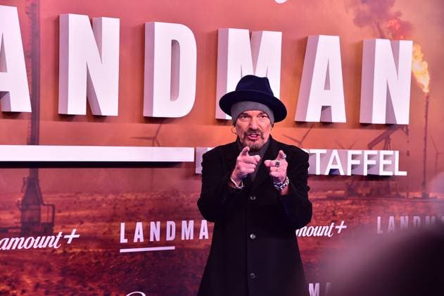 Europapremiere von landmann Billy Bob Thorton ft, roter Teppich zur Europapremiere von landmann .in berlin am 14.11,2025