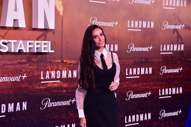Europapremiere von landmann Demi Moore ft, roter Teppich zur Europapremiere von landmann .in berlin am 14.11,2025