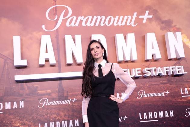 Demi Moore bei der Premiere der 2. Staffel der Serie Landman (Paramount+ ) im Zoo Palast am 14.11.2025 in Berlin Landman Serien Premiere in Berlin