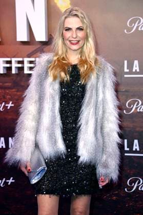 Tanja Bülter bei der Europapremiere der 2. Staffel der Paramount Serie Landman im Zoo Palast. Berlin, 14.11.2025