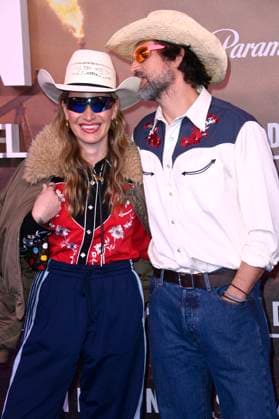 Evelyn Weigert und Tom Beck bei der Europapremiere der 2. Staffel der Paramount Serie Landman im Zoo Palast. Berlin, 14.11.2025