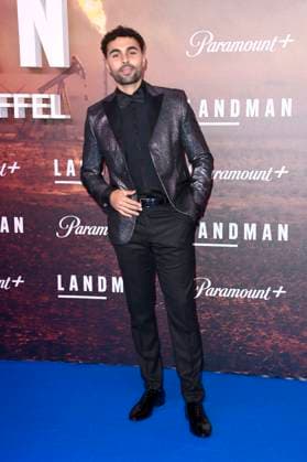Younes Zarou bei der Europapremiere der 2. Staffel der Paramount Serie Landman im Zoo Palast. Berlin, 14.11.2025