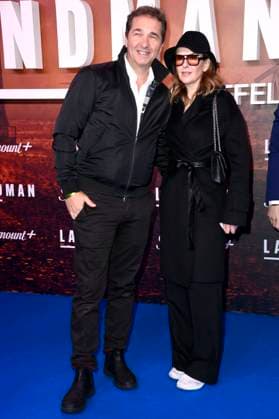 Andreas Elsholz und Denise Zich bei der Europapremiere der 2. Staffel der Paramount Serie Landman im Zoo Palast. Berlin, 14.11.2025