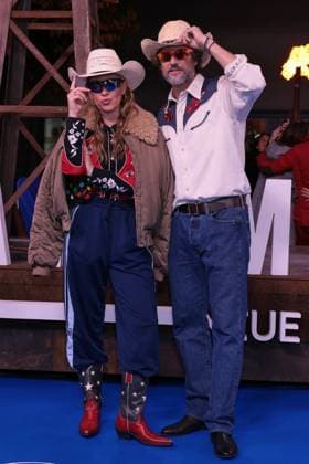 14.11.2025 , Evelyn Weigert und Tom Beck aka Bob and Daisy zur Europapremiere von Landman - Staffel2, Zoo Palast, Berlin, Berlin