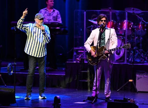 HOLLYWOOD FL - NOVEMBER 14: The Beach Boys perform during The Sounds of Summer Tour at Hard Rock Live at the Seminole Hard Rock Hotel & Casino on November 14, 2025 in Hollywood, Florida. Copyright: xmpi04x