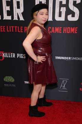 AFM Special Screening of THE 3 KILLER PIGS 14 November 2025 . Los Angeles, California - Melissa Mak, At AFM Special Screening of THE 3 KILLER PIGS held at AMC Century City 15 in Los Angeles., Credit:Sadou Faye Avalon United States, CA, Los Angeles, AMC Century City 15  Copyright: xSadouxFayex xAvalonx 1052550593