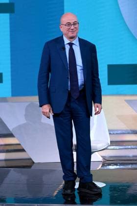 Milan, TV Show TV Talk , Rai 3 - Aldo Cazzullo  Copyright: xAlbertoxTerenghix xipa-agency.netx xComi Terenghix IPA_Agency_IPA67988267