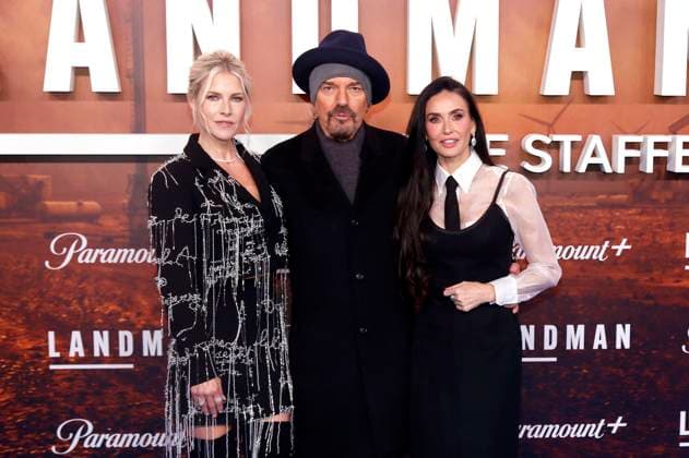 Ali Larter, Billy Bob Thornton und Demi Moore bei der Europapremiere der 2. Staffel der Paramount Serie Landman im Zoo Palast. Berlin, 14.11.2025