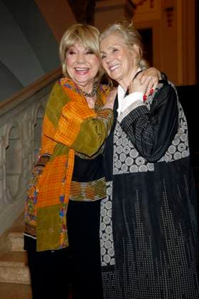 Götz George Preis , Preisverleihung im Kaiserin-Friedrich-Haus, Berlin, 15.11.2025 Judy Winter und Marika Ullrich bei der achten Verleihung des GÖTZ GEORGE PREIS im Kaiserin-Friedrich-Haus in Berlin am 15.11.2025 Berlin Kaiserin-Friedrich-Haus Copyright: xAnitaxBuggex