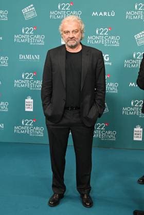 Monk, Italy: Monte Carlo, 22nd Monte-Carlo Film Festival De La ComÃ die. Red carpet awards ceremony. Pictured: Giovanni Veronesi Monk Italy  - ZUMAp169 20251115_zea_p169_708 Copyright: xManuelexMangiarottix
