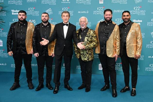 Monk, Italy: Monte Carlo, 22nd Monte-Carlo Film Festival De La ComÃ die. Red carpet awards ceremony. Pictured: Gipsy Kings Monk Italy  - ZUMAp169 20251115_zea_p169_678 Copyright: xManuelexMangiarottix