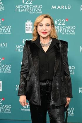 Monk, Italy: Monte Carlo, 22nd Monte-Carlo Film Festival De La ComÃ die. Red carpet awards ceremony. Pictured: Aia Forte Monk Italy  - ZUMAp169 20251115_zea_p169_686 Copyright: xManuelexMangiarottix