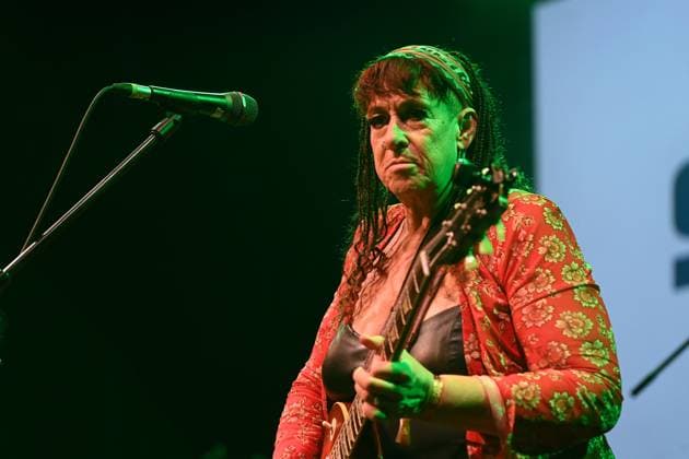 American singer Joanna Connor performs during the Blues Alive festival 2025 in Sumperk, Czech Republic, on November 15, 2025. (CTKxPhoto LudekxPerina) CTKPhotoP2025111505288  CTKPhotoP2025111505288