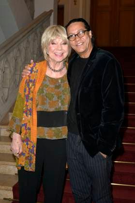 Judy Winter mit Sohn Francis Winter bei der 8. Verleihung des Götz George Preises 2025 im Kaiserin-Friedrich-Haus. Berlin, 15.11.2025