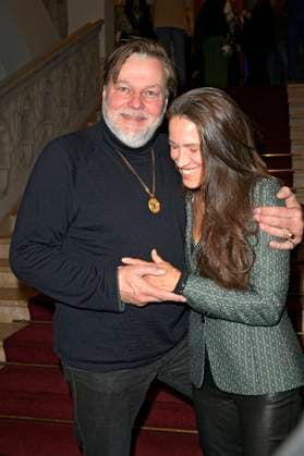 Torsten Münchow und Claudia Urbschat-Mingues bei der 8. Verleihung des Götz George Preises 2025 im Kaiserin-Friedrich-Haus. Berlin, 15.11.2025