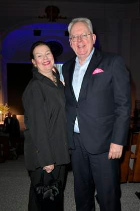 Peter Limbourg mit Ehefrau Katharina Limbourg bei der 8. Verleihung des Götz George Preises 2025 im Kaiserin-Friedrich-Haus. Berlin, 15.11.2025