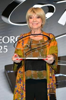 Judy Winter bei der 8. Verleihung des Götz George Preises 2025 im Kaiserin-Friedrich-Haus. Berlin, 15.11.2025