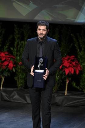Monte Carlo, 22nd Monte Carlo Film Festival. Awards Ceremony. Pictured: Gabriele Mainetti.  Copyright: xSimonexComix xipa-agency.netx xComi Mangiarottix IPA_Agency_IPA68022698
