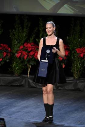 Monte Carlo, 22nd Monte Carlo Film Festival. Awards Ceremony. Pictured: Teresa Riott.  Copyright: xSimonexComix xipa-agency.netx xComi Mangiarottix IPA_Agency_IPA68022702