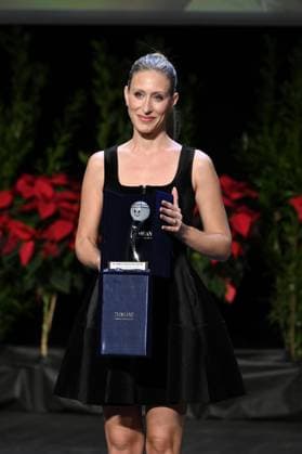 Monte Carlo, 22nd Monte Carlo Film Festival. Awards Ceremony. Pictured: Teresa Riott.  Copyright: xSimonexComix xipa-agency.netx xComi Mangiarottix IPA_Agency_IPA68022703