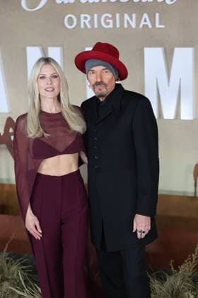 . 16 11 2025. London, United Kingdom. Ali Larter and Billy Bob Thornton arriving at the Landman Season 2 premiere in London.  xStephenxLockx xi-Imagesx IIM-26381-0014