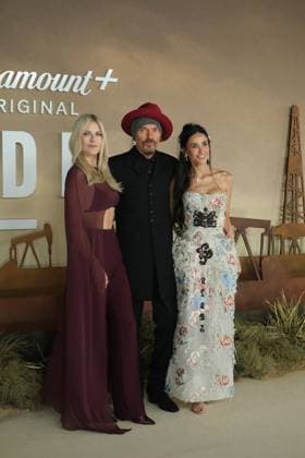 Landman Season Two UK premiere, Cineworld Leicester Square, London, UK, 16 November 2025. Billy Bob Thornton, Ali Larter, Demi Moore at the UK premiere of Landman Season Two, Cineworld Leicester Square, London, UK, 16 November 2025., Credit:Julie Edwards Avalon United Kingdom, London  Copyright: xJuliexEdwardsx xAvalonx 1052811621